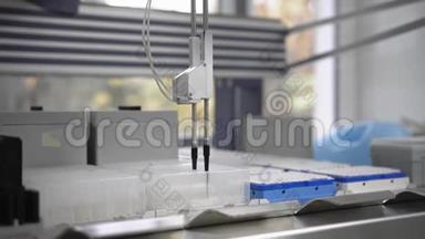 现代医学<strong>检验</strong>机器人机，分子遗传研究实验室，PCR..